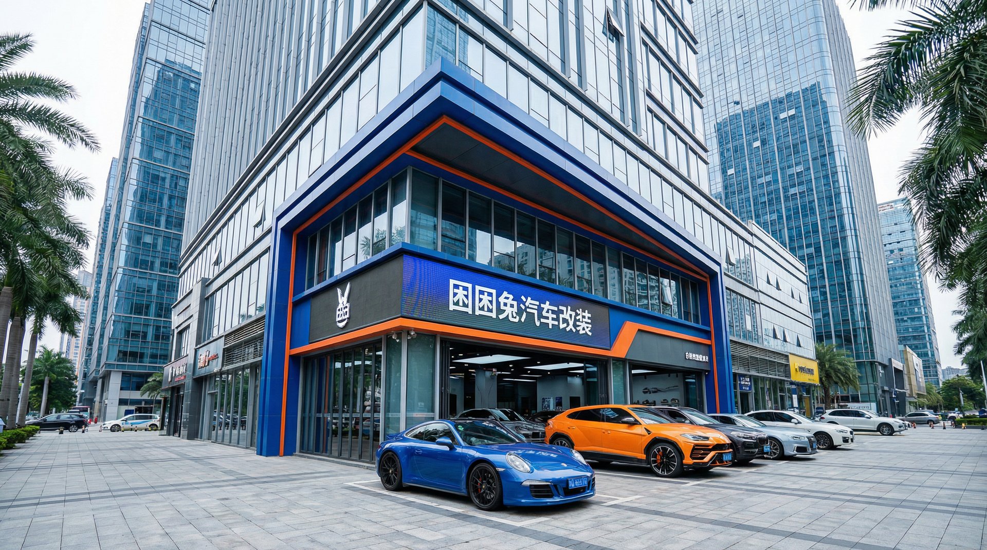 呦呦视频门店外观